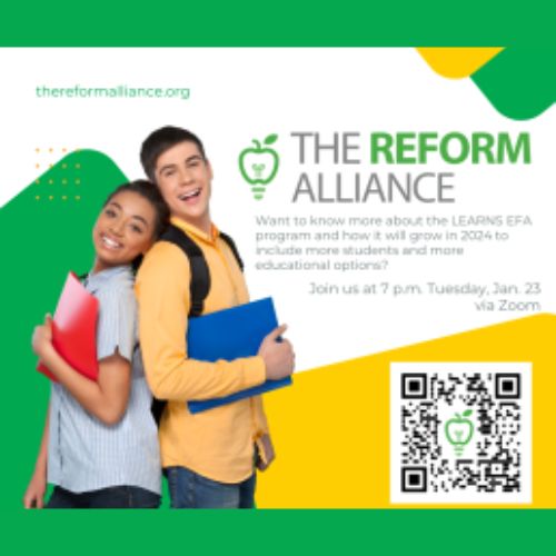 An illustration representing the reform alliance, symbolizing unity and collaboration for social change.